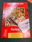 Folia przezroczysta Folex BG-32.5+ druk atrament A4 opakowanie