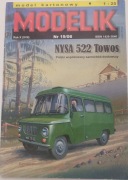 Modelik 19/2006 Nysa 522 Towos 1:25 polski samochód dostawczy