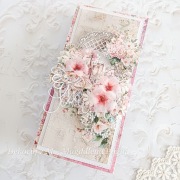 Kartka, ręcznie robiona, Ślub, Rocznica, 