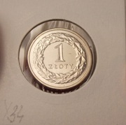 1 zł. 1993 r. Z WORECZKA MENNICZEGO. Y34