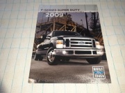 2009 Ford F-Series SUPER DUTY Prospekt ANGIELSKI Kanada 28 stron
