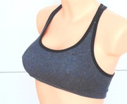 NIKE miękki logowany wciągany staniczek idealny na fitness S