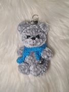 Brelok Breloczek Miś Zawieszka Prezent Ozdoby Na Szydełku Handmade 