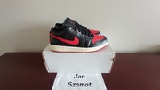 41 Buty Nike Air Jordan 1 Low Black Red Bred Sail DC0774-061