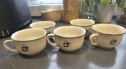 Filiżanki PRL, pięć sztuk