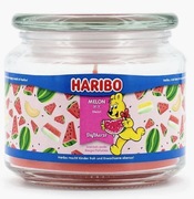 ŚWIECA ZAPACHOWA HARIBO MELON MIX 300G - ŚWIECZKA ZAPACHOWA
