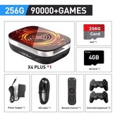 Konsola do gier wideo Retro KINHANK X4 Amlogic S905X4 Super 256GB 2xpad