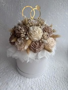 Box urodziny prezent ślub wesele chrzciny flowerbox rocznica ślubu