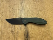 Nóż składany Civivi Odd 22 - Black Stonewashed/Dark Green Micarta