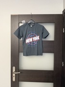 T-shirt chłopięcy szary z nadrukiem nowy rozmiar 134