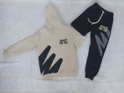 Komplet dresowy ocieplany - Ready - czarny