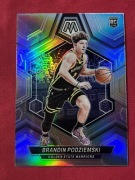 2023-24 MOSAIC #245 WARRIORS Brandin Podziemski RC Silver