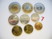 KOMPLET MONET OBIEGOWYCH 9 SZT. Z ROKU 2015