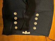 Nowe czarne spodnie dziewczęce M 