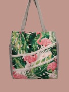 Torba Shopperka Flamingi