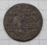 #1106 Niemcy Prusy 1/24 talara 1782 A * srebro 