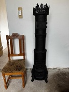 Antyczny piec, kominek, koza, koksownik żeliwny Hamar Jernstøberi nr 30