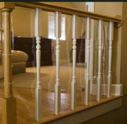 Zabezpieczenie balustrady PVC 400x90