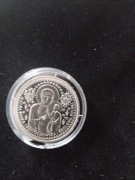 Medal Matki Boskiej Częstochowskiej; 30 mm w plastikowym kapslu