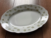 Półmisek porcelana Ćmielów listki bluszcz powój