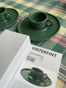 Gustaf Westman VINTERFINT komplet 2 sztuki Filiżanka ze spodkiem