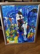 Ryszard Bilan olej na płótnie 40x49 cm