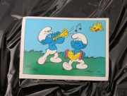 prl smurfy bajka smerfy pocztówka karta pocztowa kolekcja nr 396