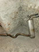 BMW F30 2.0i wydech oryginalny tłumik końcowy komplet OEM