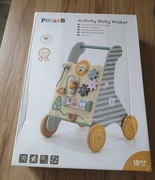 Pchacz interaktywny PolarB drewniany 