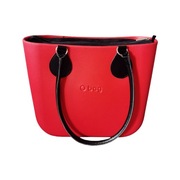 O bag mini Rosso Scarlato + wkład Arletto Handmade