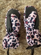 zimowe narciarskie rękawiczki dla dziewczynki