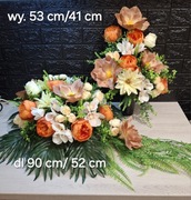 Kompozycja wianek stroik nagrobny