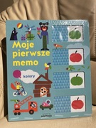 Moje pierwsze memo kolory książka z okienkami