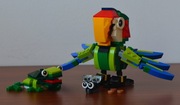 Zwierzęta z lasu deszczowego [3 w 1] - zestaw 31031 LEGO Creator