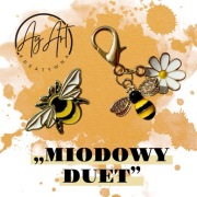 Zestaw hafciarki: magnes do igieł + zawieszka do nożyczek- haft, rękodzieło