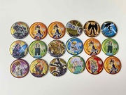 19x Metalowe Tazo Yu-Gi-Oh! Cheetos  Kolekcja  Świetny stan