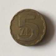 5 zł złotych 1982 z obiegu 