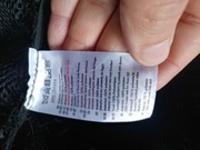 czarna peruka czarne włosy diabeł szatan  bad devil party halloween