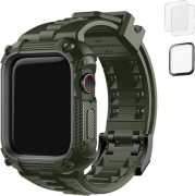 Pasek Fullmosa do iWatch 41mm khaki guma
