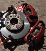 Tarcze Klocki hamulce zaciski bmw 530D E60 e61 przód przednie 