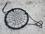 Huśtawka ogrodowa -bocianie gniazdo-duża, grafitow