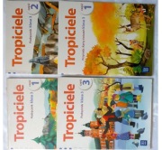 Podręczniki język polski Tropiciele klasa 3, cz.1-3 i ćwiczenia przyroda