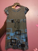 Sukienka bezrękawnik dziewczęcy