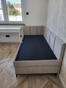 Łóżko młodzieżowe z pojemnikiem 