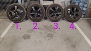 4xFelgi Rial 8.5J 19" 5x112 ET35 KBA49822 z Oponami Goodyear LS2 235/50R19