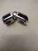 ZAWIAS SZKŁA DRZWI SZKLANYCH GABLOTY WITRYNY CHROM