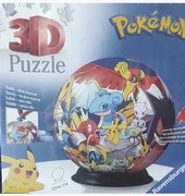 Puzzle 3D Kula Pokemon 72 el. 117857 Ravensburger