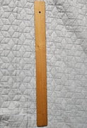 Drewniana linijka 50 cm, przymiar