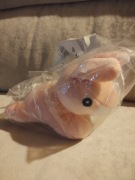 Mały różowy króliczek Wielkanoc nowy