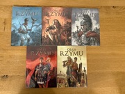 Orły Rzymu tom 1-5 komplet Taurus Media 1 wydanie